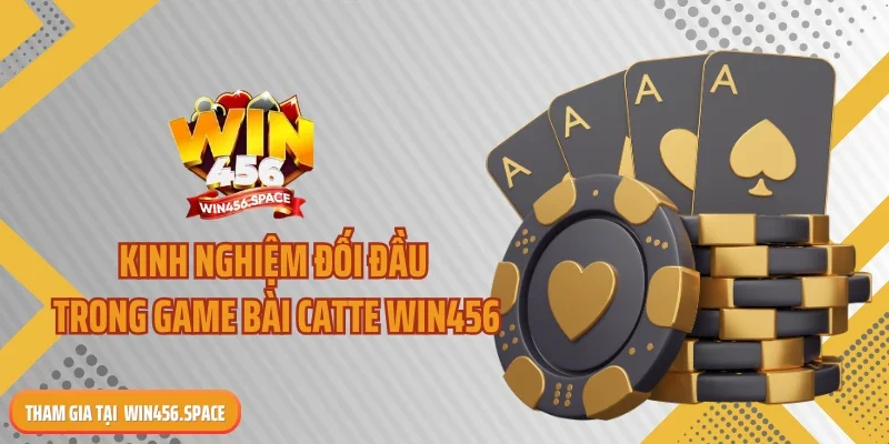 Kinh nghiệm đối đầu trong game bài Catte WIN456